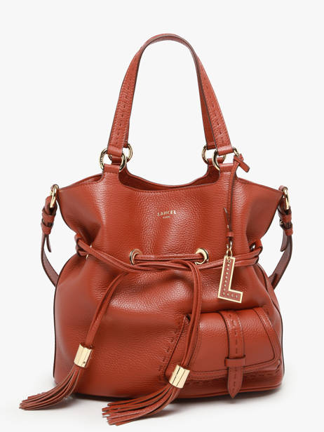 Bucket Bag M Premier Flirt Leder Lancel Rood premier flirt A10110